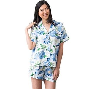 WeddingStar XS Blue Floral PJ Lounge Short Set